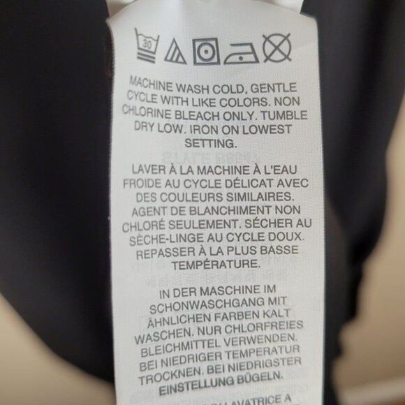 J. Crew Size S Crepe Maxi Slip Dress Spaghetti Straps Back Slit Black - Picture 11 of 12